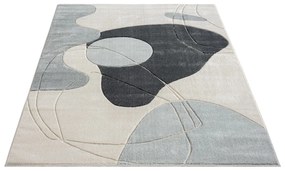 Dekorstudio Moderný koberec BONITO 7158 sivý Rozmer koberca: 140x200cm