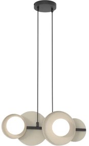 Závesný luster na lanku MODEL 4xG9/8W/230V béžový