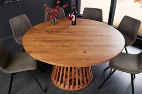 Jedálenský stôl MAISON JADE 140 cm masívne akáciové drevo