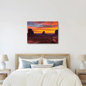 Obraz - Monument Valley v Arizone (70x50 cm)