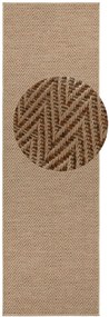 BT Carpet, Behúň Nature 104267 Beige / Terra – na von aj na doma, 80x150, oranžová, chodba / predsieň