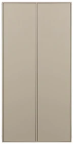 Krémová modulárna skriňa z borovicového dreva 100x200 cm Daily – vtwonen