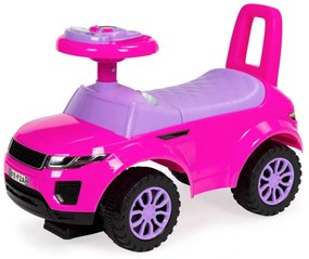 Detské odrážadlo - autíčko | ružové