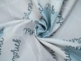 Obliečky z mikrovlákna GALDAR modré Rozmer obliečky: 70 x 80 cm | 140 x 200 cm