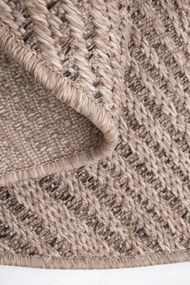 Koberec PATIO INT 5028/170 naturálny kruh