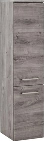 XXXLutz STREDNE VYSOKÁ SKRINKA, sivá, farba duba, Held - Online Only kúpeľne - 000307010503