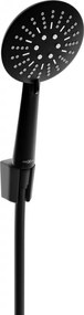 Mexen príslušenstvo - 1-bodový ručný sprchový set R-67, čierny, 785675052-70