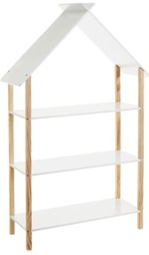 Biela detská knižnica 79x131 cm – Casa Selección