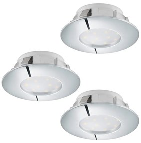 Eglo 95822 - SADA 3x LED podhľadové svietidlo PINEDA 1xLED/4,9W/230V