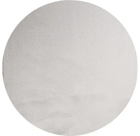 Koberec Romance kruhový sivý 160 cm