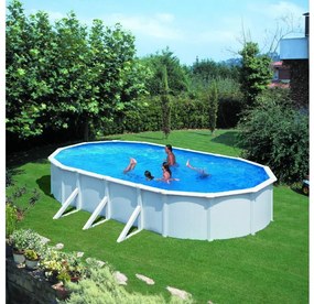 Bazén Planet Pool Classic WHITE/Blue - samotný bazén 610x320x120 cm vr. skimmera