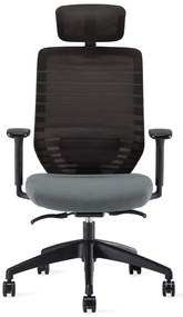 SETULO Kancelárska stolička KUMA šedá