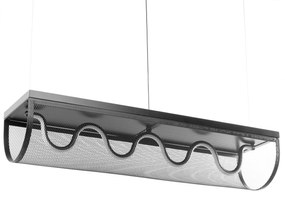 Toolight Toolight, LED stropné svietidlo 27W APP1409-CP, čierna, OSW-063952