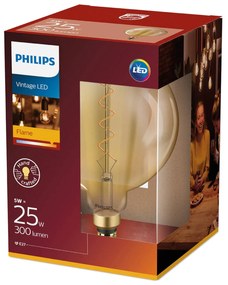 E27 G200 veľká LED Classic Giant 1 800 K zlatá