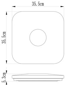 Globo 41332 - LED stmievateľné svietidlo FELION LED/24W/230V