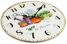 Hodiny drevené 30x30 18AC017