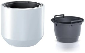 Kvetináč s vložkou HEOSO biely