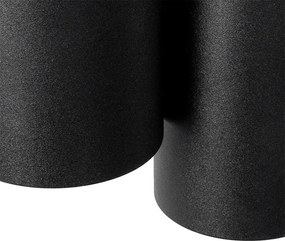 Dizajnové bodové svetlo čierne nastaviteľné - Michael