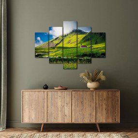 Obraz horskej krajiny (150x105 cm)