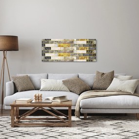 Obraz - Dekor s textúrami (120x50 cm)