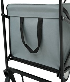 Zahradní vozík TYRS 145L šedý