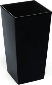 Kvetináč Finezja 190 x 190 mm s vložkou – čierny*45327