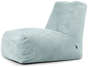 Menčestrový sedací vak v mentolovej farbe Tube – SLOWDOWN