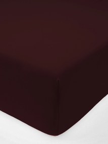 Jersey plachta s elastanom Deluxe 220 × 200 cm – vínově červené