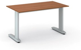 Kancelársky písací stôl PRIMO FLEXIBLE 1400 x 800 mm, čerešňa