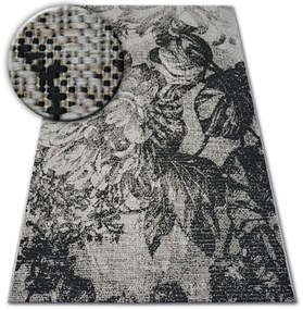 Kusový koberec Andora černý 60x110cm