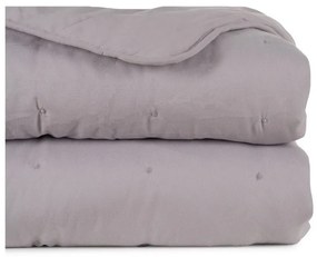 Sivý prešívaný pléd 230x280 cm – Ixia