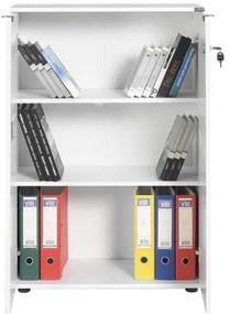 Komoda 109x72 cm biela