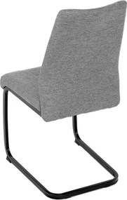 Jedálenská stolička sivá DCL-438 GREY2