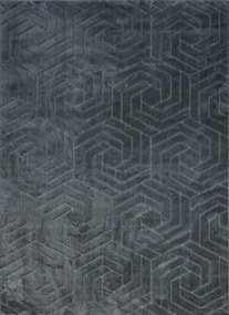 Koberec Zen Garden 2401 Dark Grey – sivý s geometrickým vzorom Rozmer: 200x290 cm