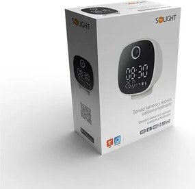 Domáca kamera s nočným svetlom a hodinami - Solight 1D81