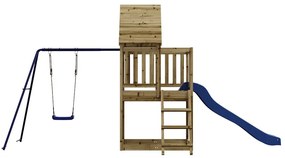 Vonkajšia súprava na hranie impregnovaná borovica