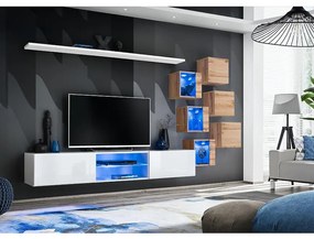 Obývacia Stena Switch Xxi Biely/Wotan