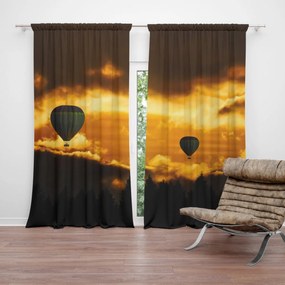 Sablio Záves Teplovzdušné balóny: 2 ks 140x250 cm
