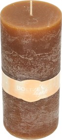 Sviečka Lea 20cm brown