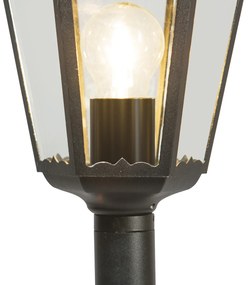 Klasická vonkajšia stojaca lampa čierna 170 cm IP44 - New Orleans 1