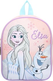 Detský predškolský batôžtek Ľadové kráľovstvo – Frozen - motív Elsa a Olaf - 6L