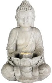 Záhradná fontána LED buddha 28 x 29,5 x 45 cm