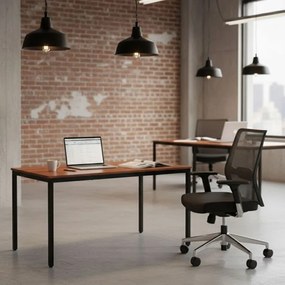 Kuchynský stôl hnedý 120 x 60 cm – univerzálny stôl pre 4–5 osôb