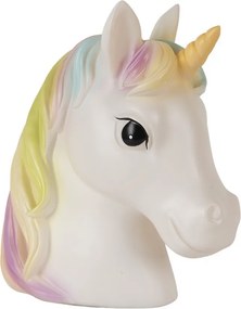 Detská stolná LED lampička biely jednorožec Unicorn - 22*14*24 cm