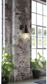 Nástenné svietidlo MORE 1xE27/40W/230V čierna