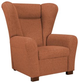 Kreslo ušiak VIVA oranžové