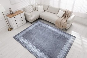 Koberec MIRO 51317.807 rám / grécky, sivý