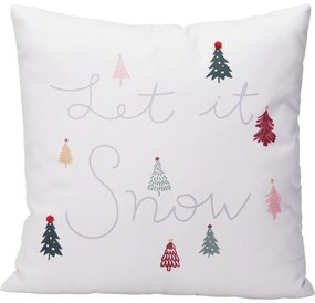 Vankúšik Let it snow 45 x 45 cm