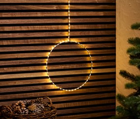 Exteriérový LED kruh, visiaci