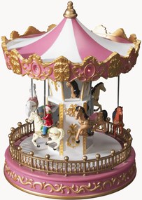 Vianočná LED dekorácia's časovačom Horse Carousel